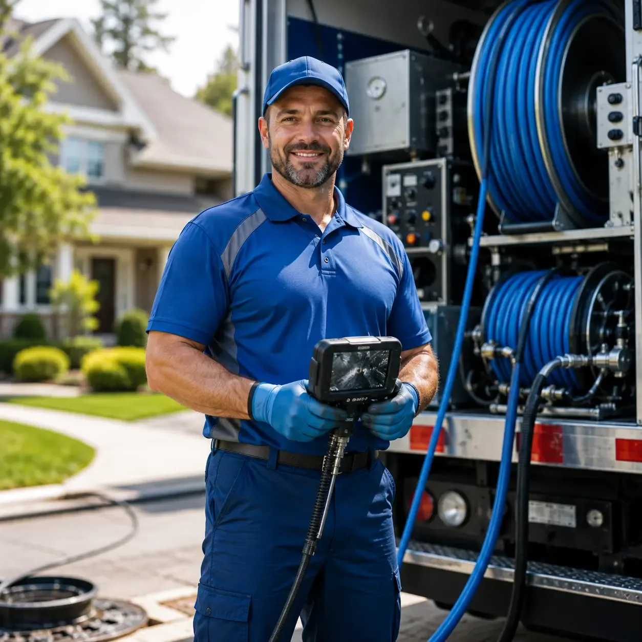 Local outdoor drain cleaning specialists in Jeffrey, WV